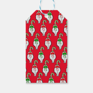 Cat Butt Christmas Gift Tags