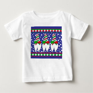Cat Butt Christmas Green Baby T-Shirt