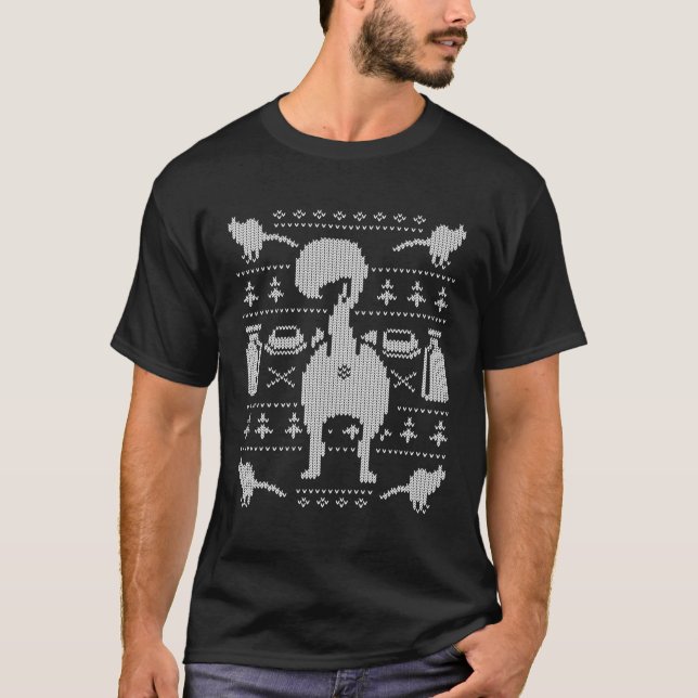 Cat Butt Kitty Ugly T-Shirt (Front)