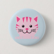 Cat Button, Cat Lover Button, Kitten Button