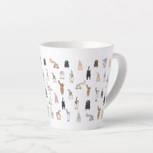 Cat Butts, Crazy Cat Lady, Kitten Butts, Funny Cat Latte Mug