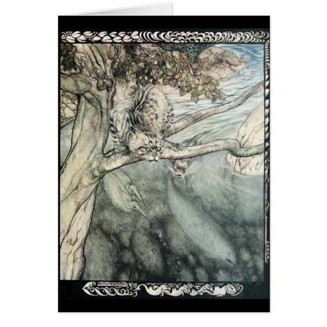 Cat by Arthur Rackham (Front)