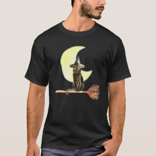 Cat Ca Cat Cat On Broom T-Shirt