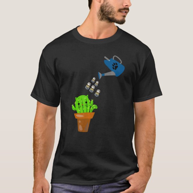 Cat Cactus T-Shirt (Front)
