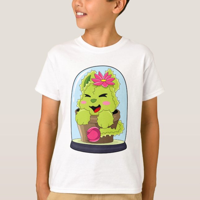 Cat Cactus T-Shirt (Front)