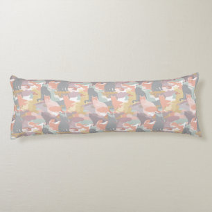 Cat Camouflage Bouquet Cosy Home Romantic Nexk Body Cushion