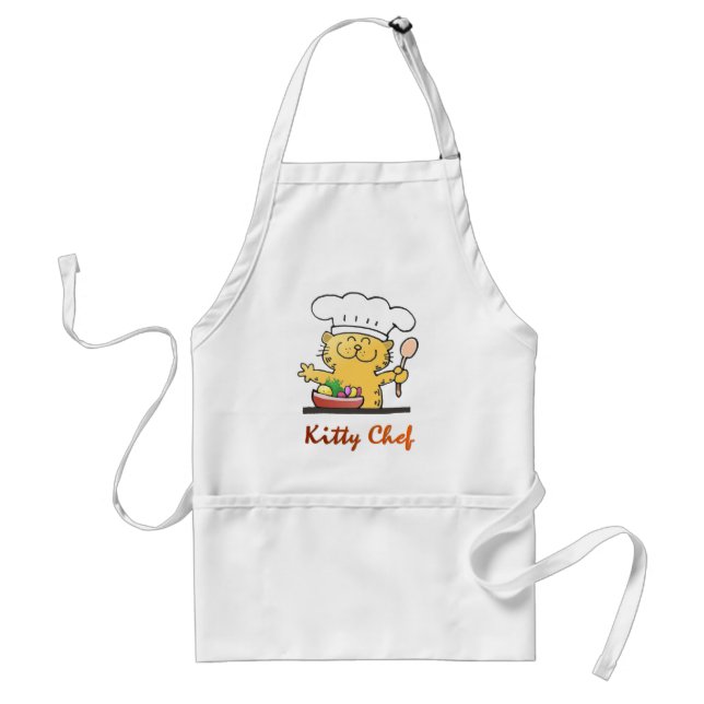 Cat can cook standard apron (Front)