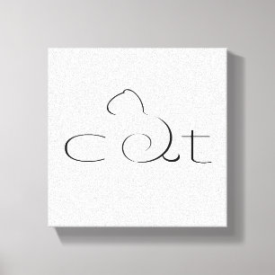 Cat Canvas Print