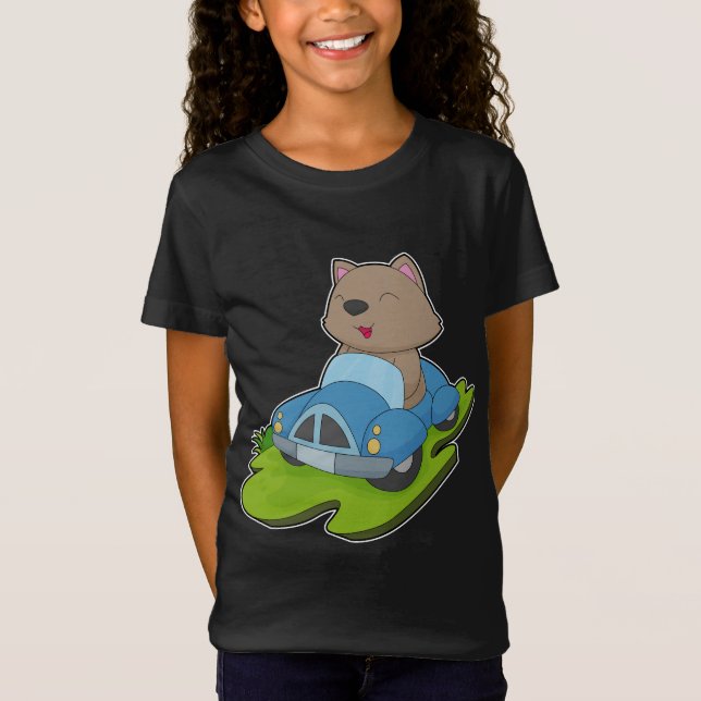 Cat Car T-Shirt (Front)