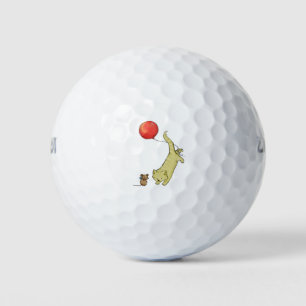 Cat Cat And Mouse Cute Cute Cat Cute Cats Mouse Golf Balls