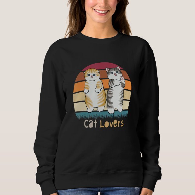 Cat Cat ArtCat Clothing Sweatshirt (Front)