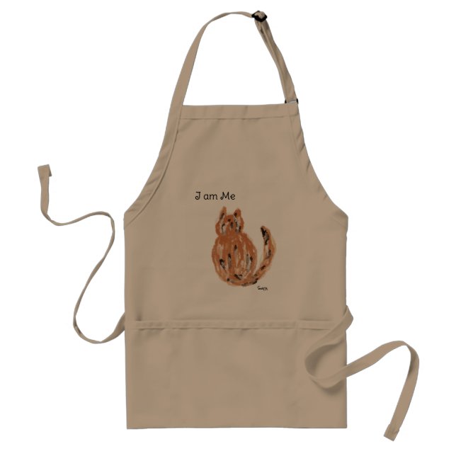cat cat cat standard apron (Front)