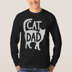 Cat Cat Dad Kitten Father's Day For Daddy T-Shirt