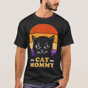 Cat cat mummy kitty love Design T-Shirt