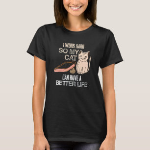 Cat  Cat Poop Litter Box Cleaning Up After Pets T-Shirt