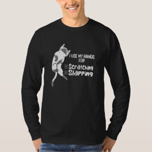 Cat Cat Scratching T-Shirt