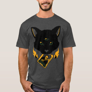 Cat Cat Tarot Death By Tobe Fonseca  T-Shirt