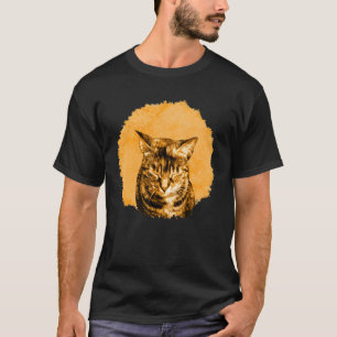 cat cats kitten meow tiger popart 1 T-Shirt