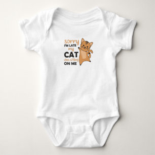 Cat Cats Kittens Funny Saying Cute Animals Baby Bodysuit