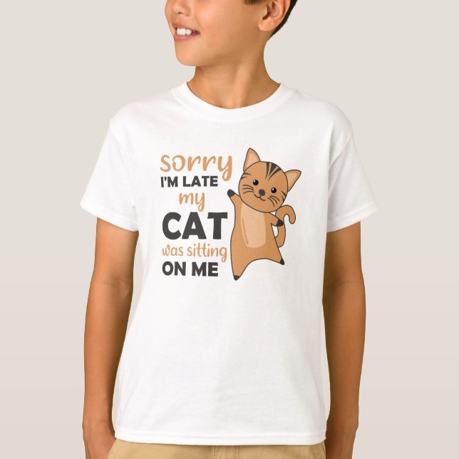 Cat Cats Kittens Funny Saying Cute Animals T-Shirt (Front)