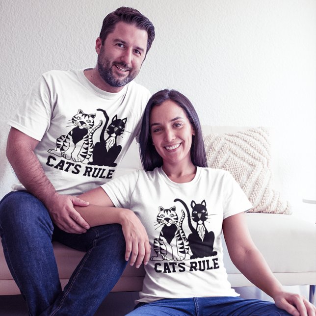 CAT CATS RULE T-SHIRTS (Creator Uploaded)