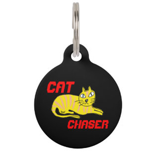 Cat Chaser Dog Tag