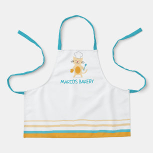 Cat Chef Apron for Kids