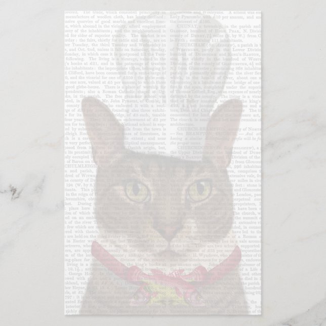 Cat Chef Stationery (Front)