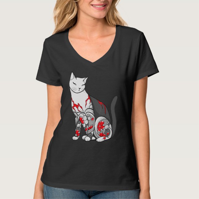Cat Cherry T-Shirt (Front)