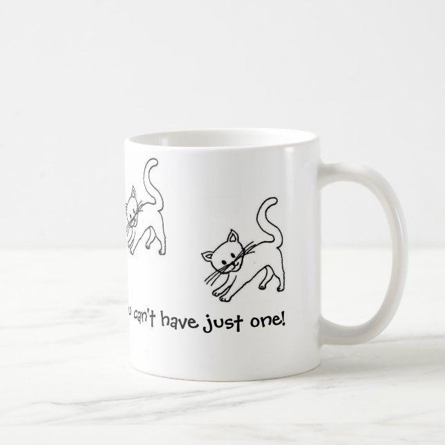 Cat Chips Coffee Mug (Right)