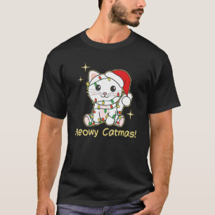 Cat Christmas Animals Cute Cats Meowy Catmas 5 T-Shirt