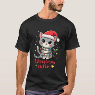 Cat Christmas Cutie Cats Christmas T-Shirt for Men