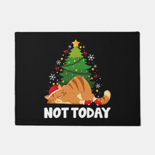 Cat Christmas Doormat