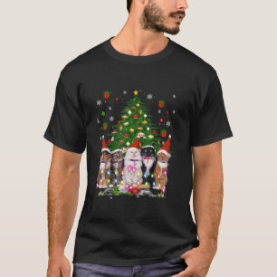 Cat Christmas Funny Meowy Christmas Tree Cat T-Shirt