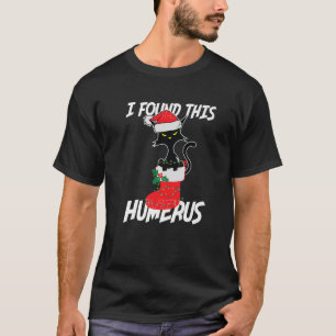 Cat Christmas Merry Xmas Meow Holiday Santa Claus T-Shirt