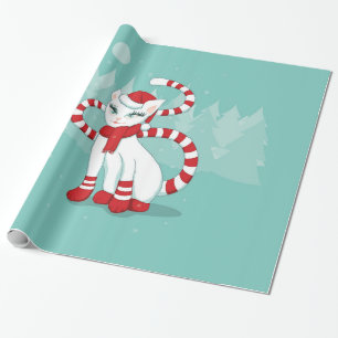 Cat Christmas Mood - Holiday Ready Kitty Wrapping Paper