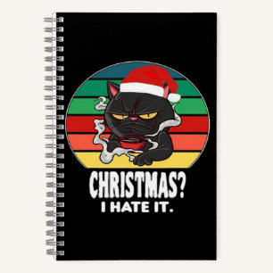 Cat Christmas Notebook