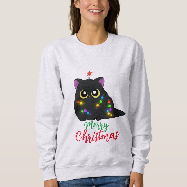 Cat Christmas Sweater (Front)
