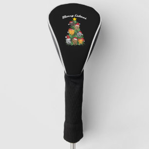 Cat Christmas Tree Xmas Christmas Present & Gift Golf Head Cover