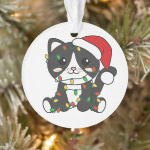 Cat Christmas Winter Animals Cats Ornament