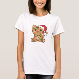 Cat Christmas Winter Animals Cats T-Shirt