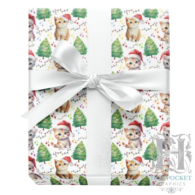 Cat Christmas Wrapping Paper (Creator Uploaded)