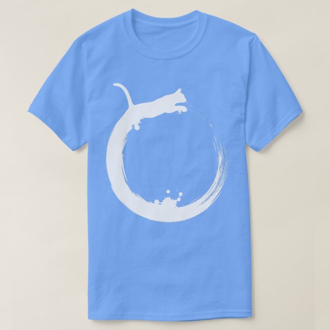 Cat circle art T-Shirt (Design Front)