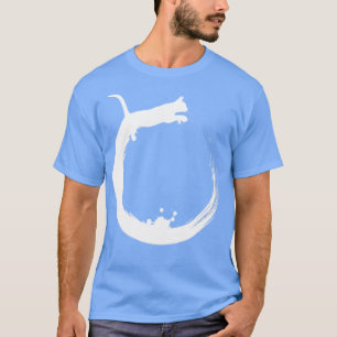 Cat circle art T-Shirt