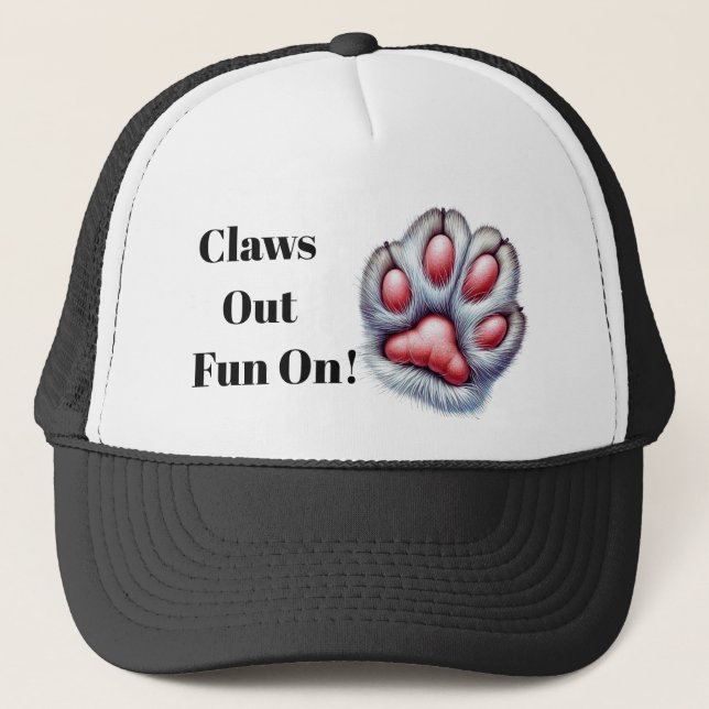 Cat Claw Hat – Cute & Fun (Front)