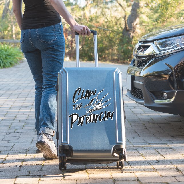 Cat Claw the Patriarchy (Suitcase Insitu)