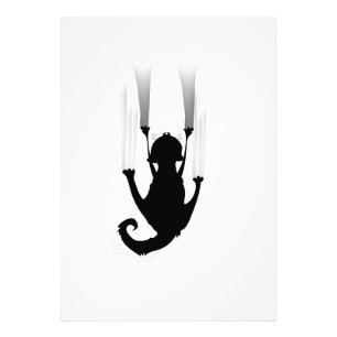 Cat Climb Photo Print