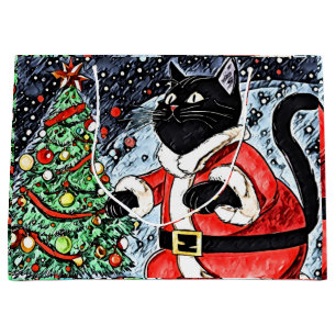 Cat Cluse  Large Gift Bag