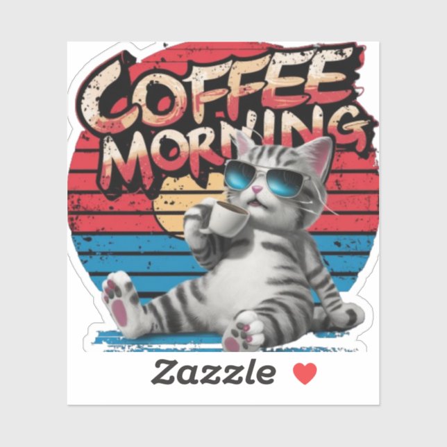 Cat Coffee morning (Sheet)