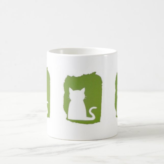 cat coffee mug (Center)